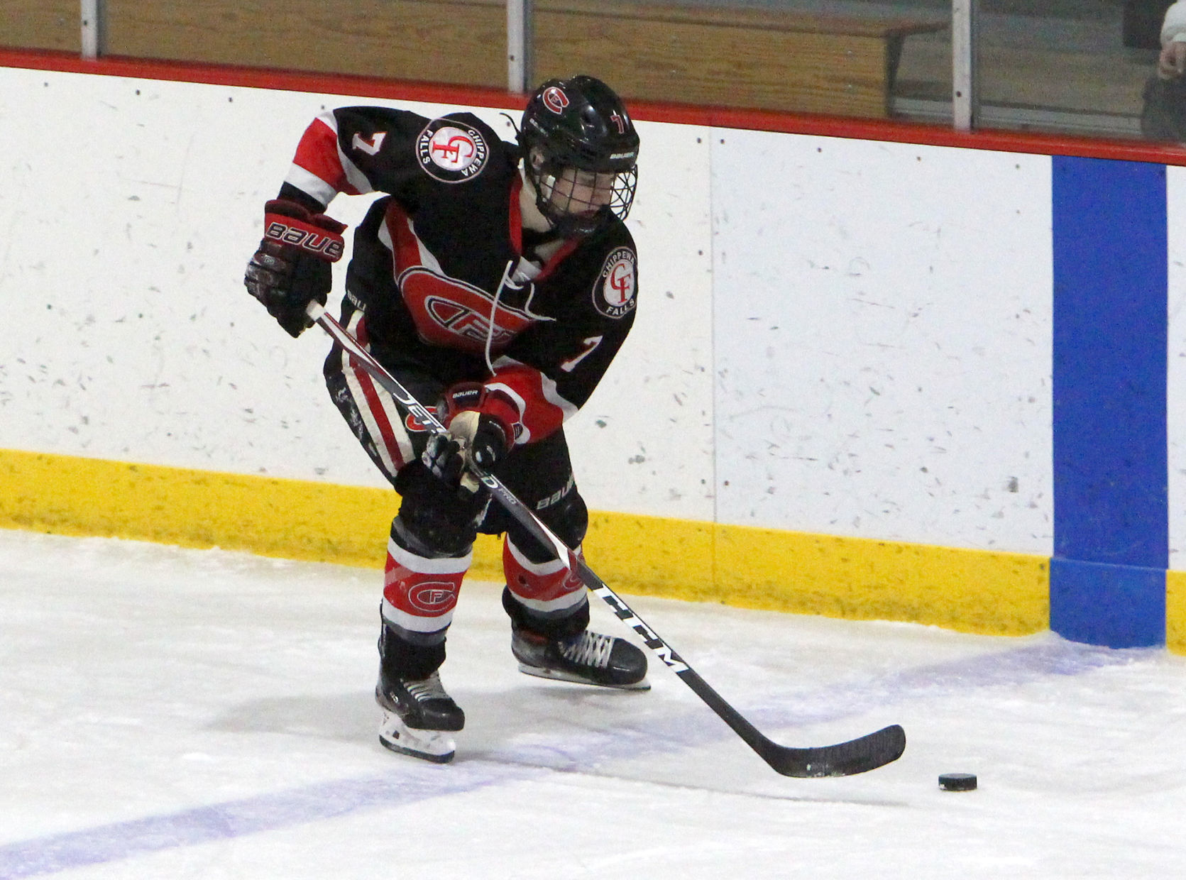 Chi-Hi boys hockey vs Hudson in Wisconsin Rapids 2-29-20